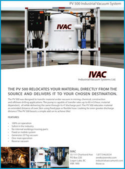 IVAC PV500 brochure with features front page
