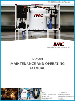 IVAC PV500 maintenance and operating manual cover